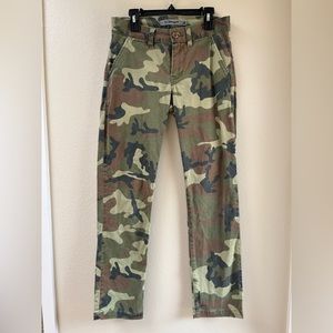 Boys DC Shoe Co Camouflage Pants